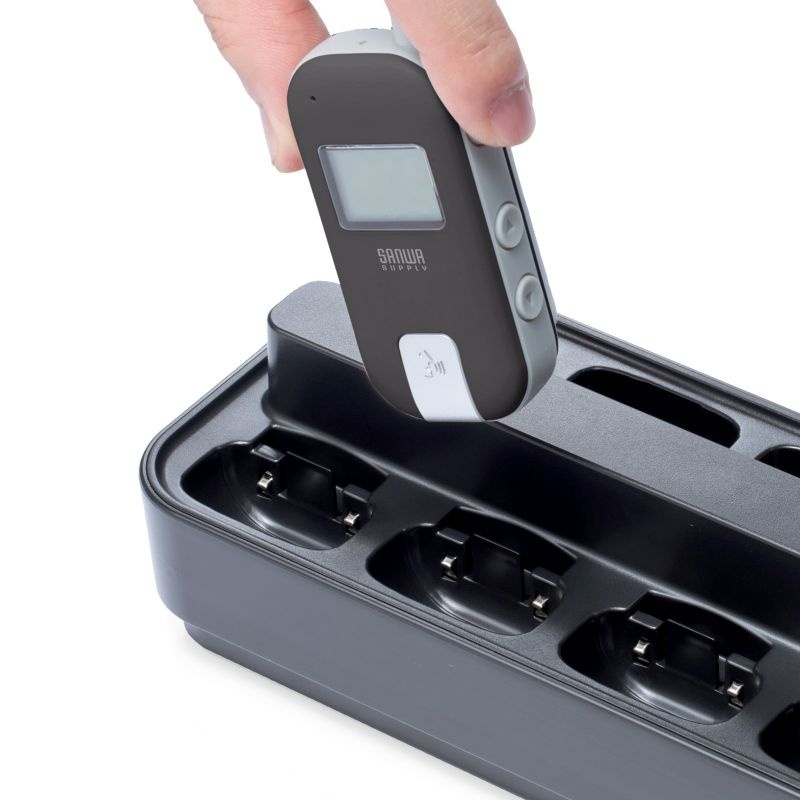 ワイヤレスガイド用充電器(10台用)【MM-WGS6-CL1】