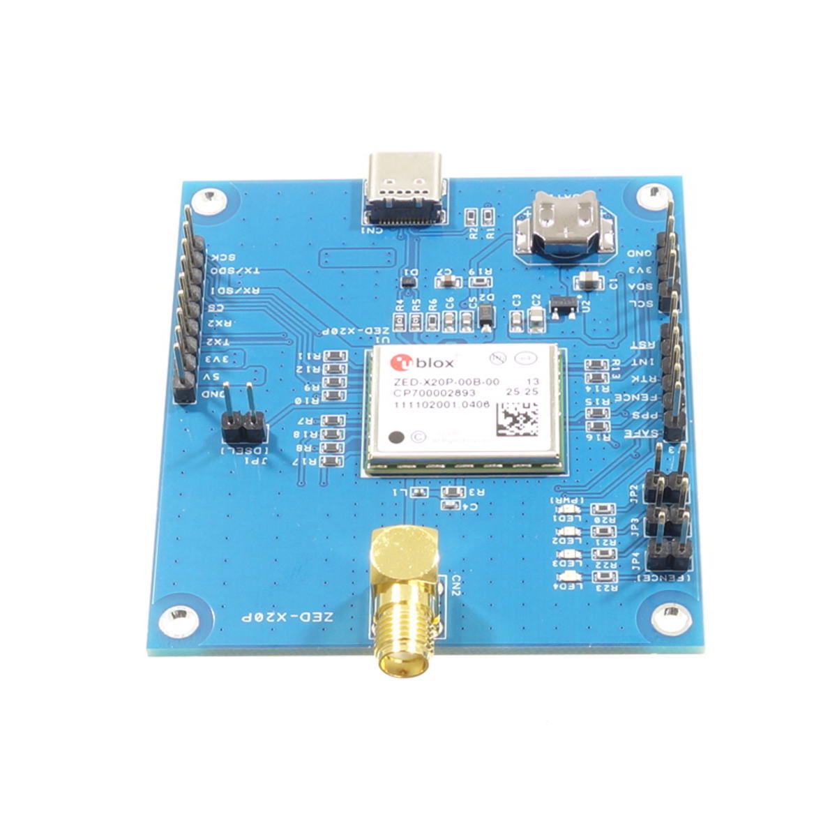 u-blox ZED-X20P評価ボード【MEB-ZEDX20P】