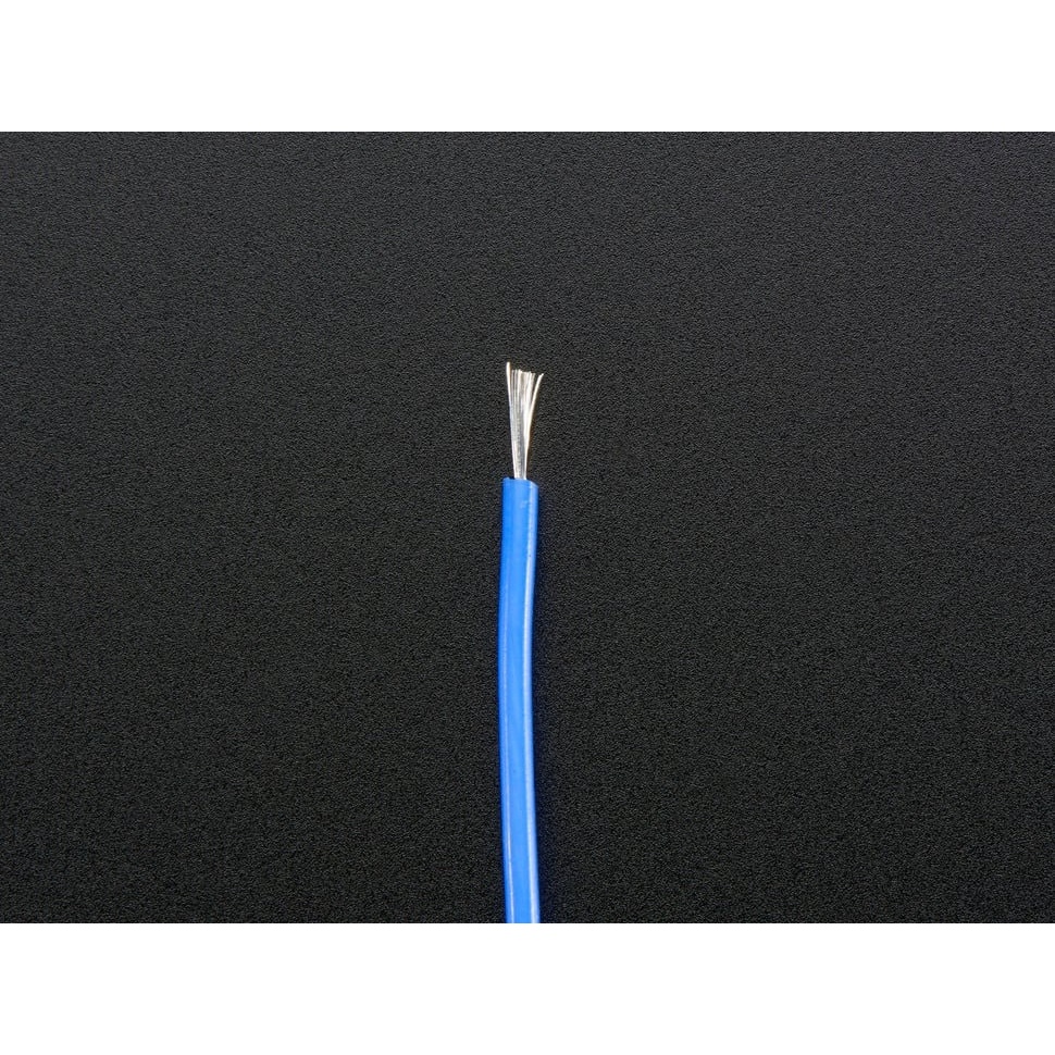 シリコンワイヤー(2m、WG26、青色)【1878】