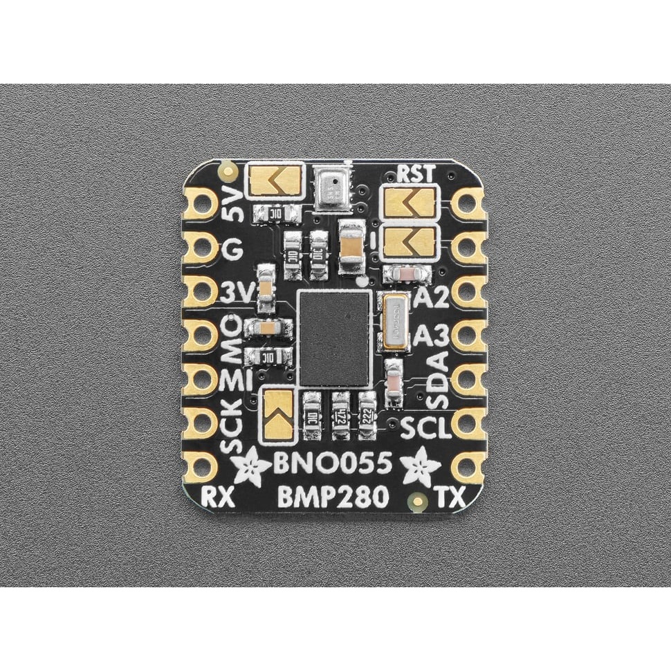 QT Py/Xiao用アドオンボード(BNO055+BMP280)【5937】