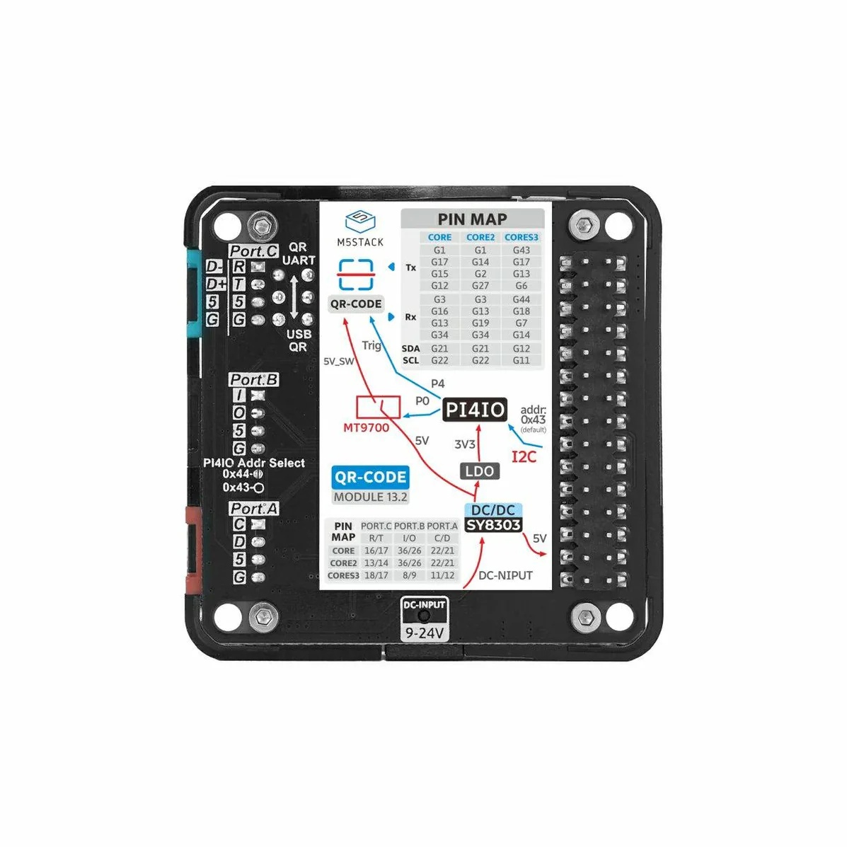 M5Stack QRコードスキャナモジュール 13.2【M5STACK-M145】