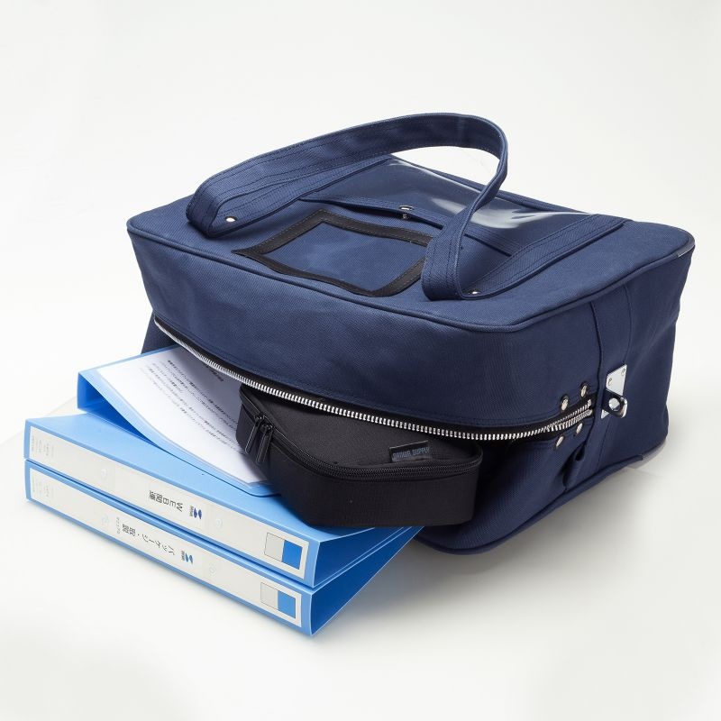 帆布メールボストンバッグ【BAG-MAIL3NV】