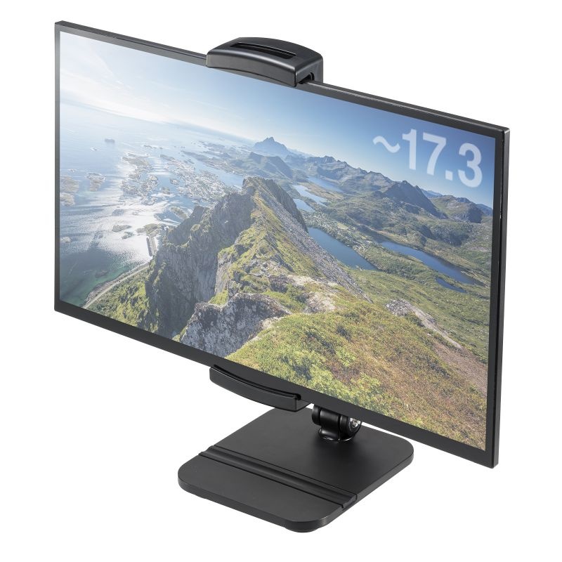 モバイルモニター・タブレット用アームスタンド【PDA-STN84BK】