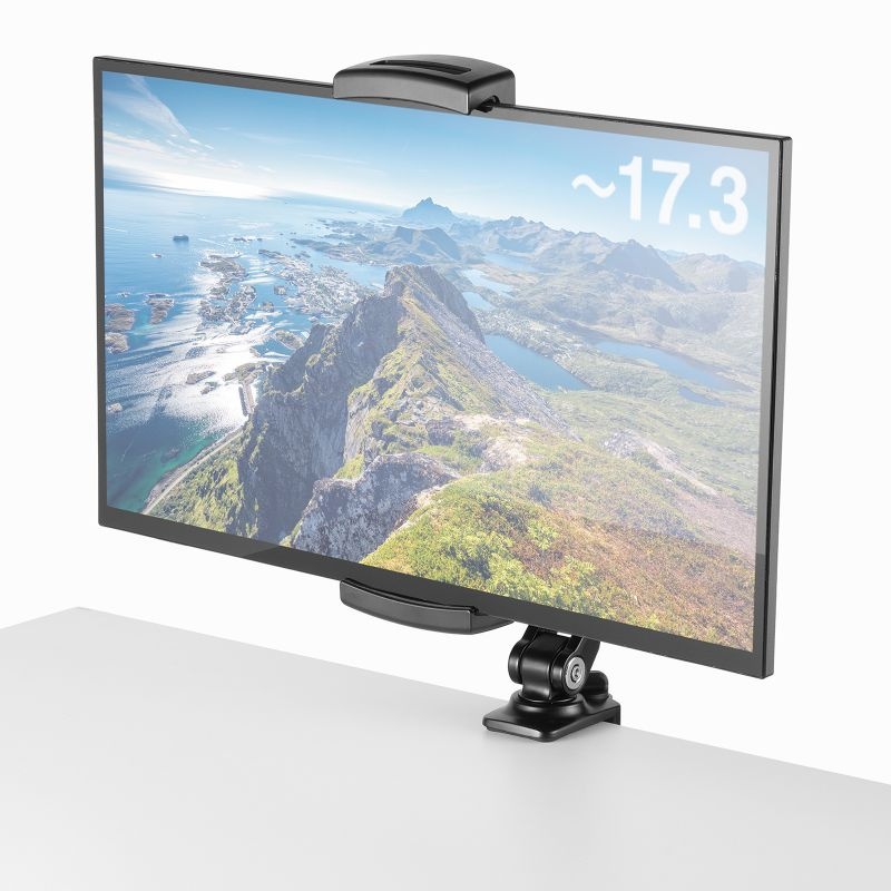 モバイルモニター・タブレット用クランプアームホルダー【PDA-STN85BK】