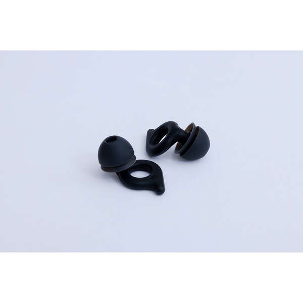 エクリア睡眠用耳栓/Earplug Duo/2重チップ/ブラック【HCSL-EP02BK】