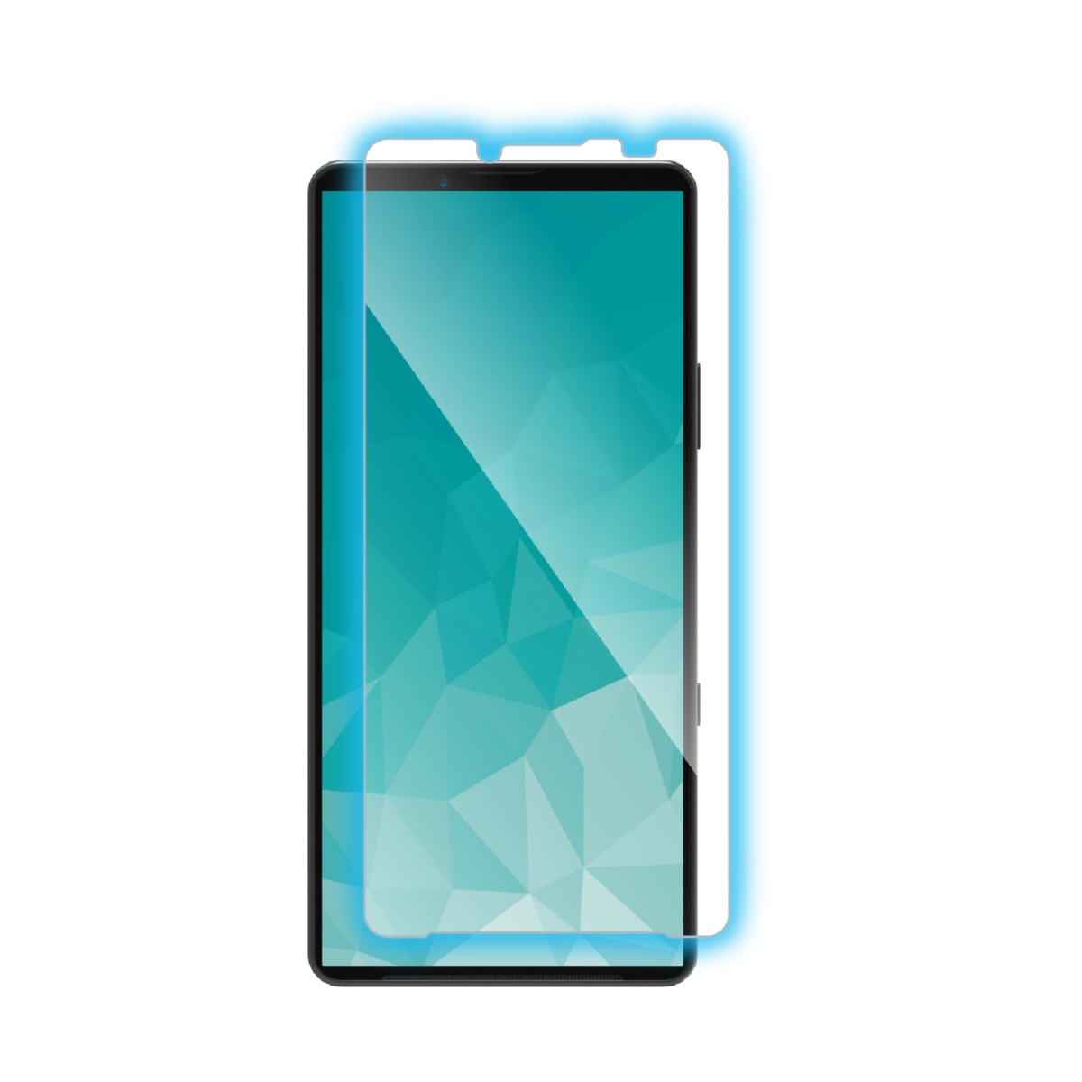 Xperia 10 Vll (SO-52F)/ガラスフィルム/高透明/ブルーライトカット【PM-X252FLGGBL】