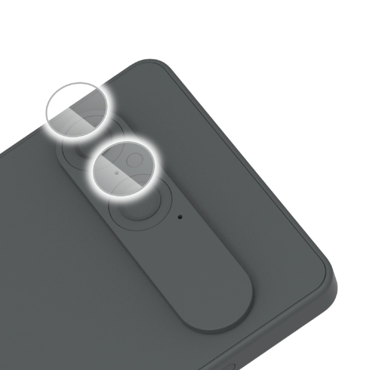 Xperia 10 Vll (SO-52F)/カメラレンズフィルム/高透明【PM-X252FLLFG】