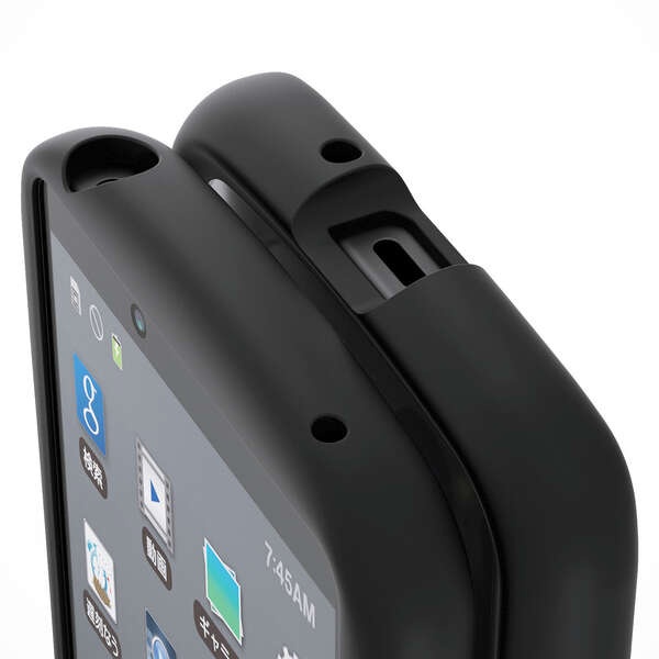 Xperia 10 Vll (SO-52F)/Grippy/フレームカラー/ブラック【PM-X252GRPFCBK】