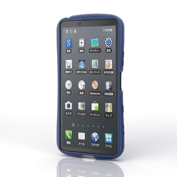 Xperia 10 Vll (SO-52F)/Grippy/フレームカラー/ネイビー【PM-X252GRPFCNV】