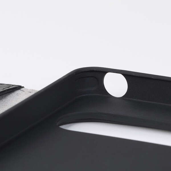 Xperia 10 Vll (SO-52F)/手帳型ケース/磁石付/耐衝撃/ハンドストラップ付/ブラック【PM-X252PLFY4BK】