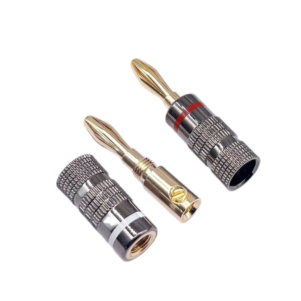 バナナプラグ(白)【XJY03W】