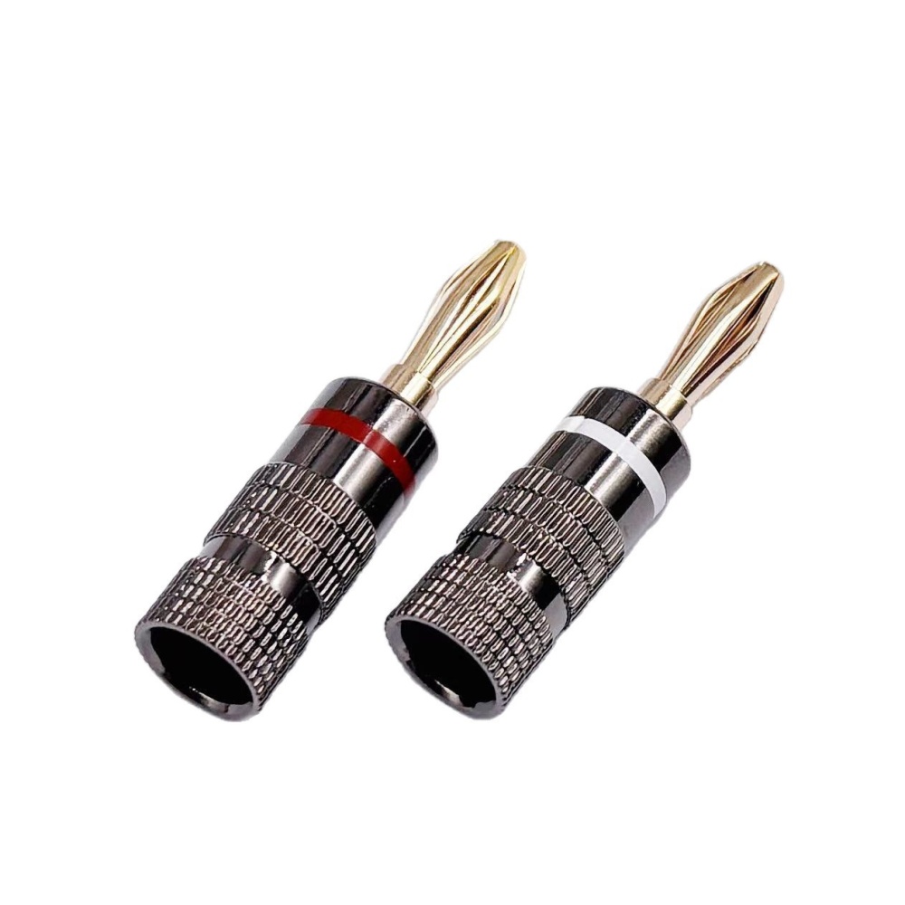 バナナプラグ(白)【XJY03W】