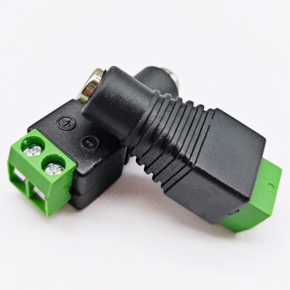 DCジャック 2P端子台 変換アダプタ【XJY06J21】