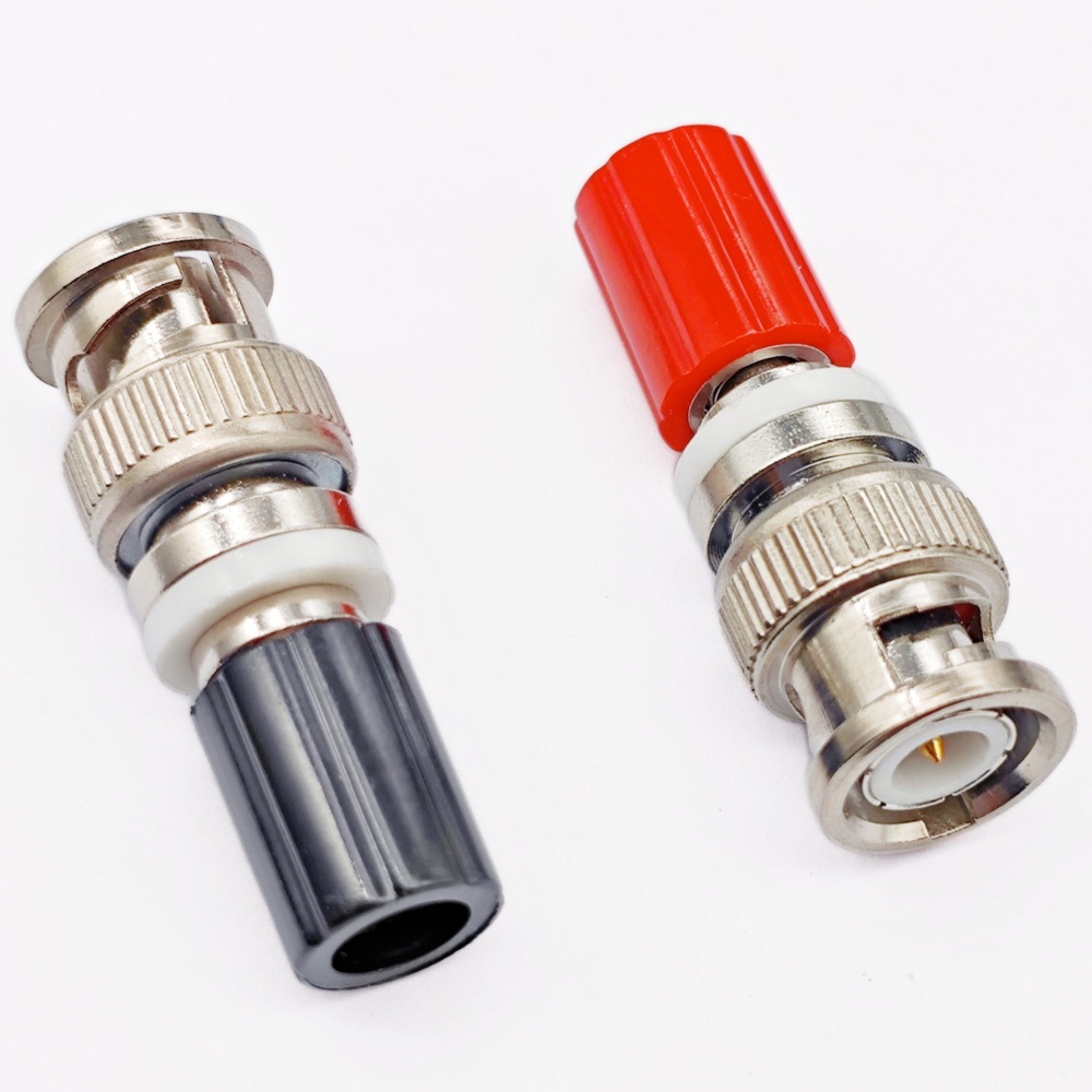 BNC-バインディングポスト アダプタ 4mm(赤)【XJY003R】