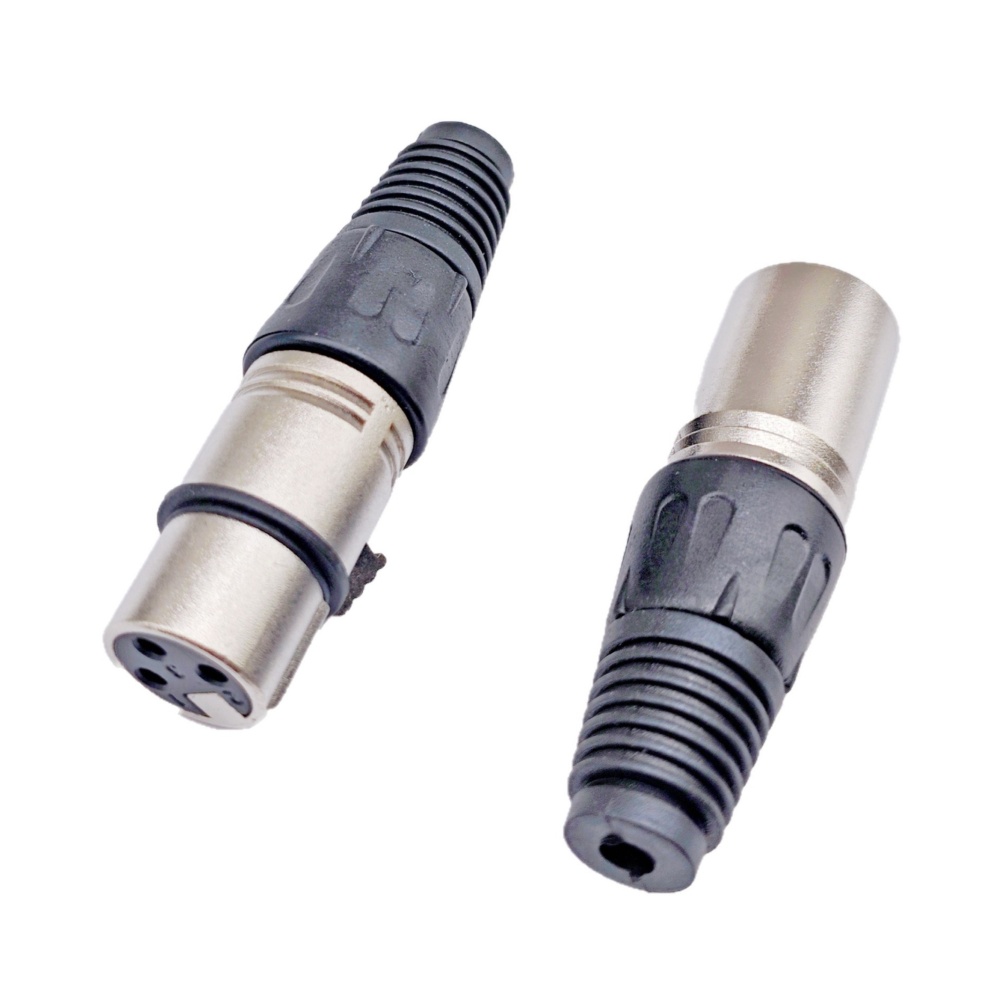 XLRコネクタ 3極 ストレート メス【XJY18F】