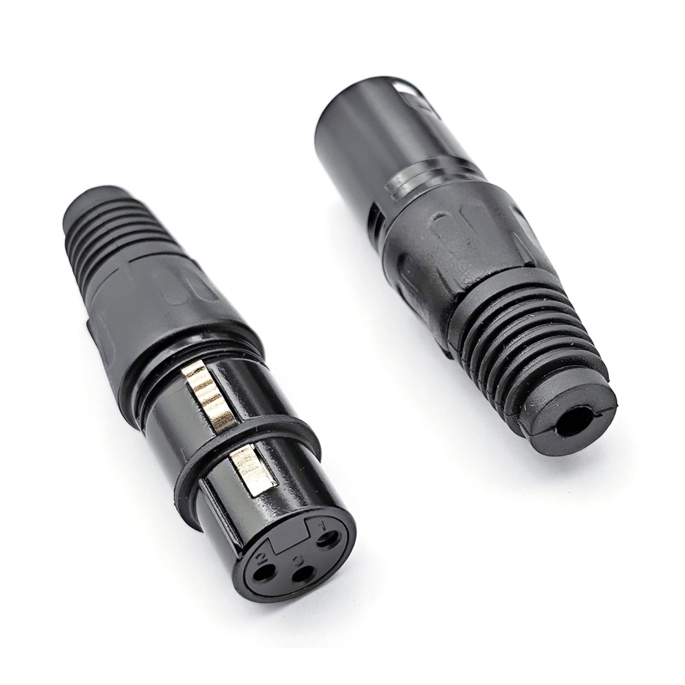 XLRコネクタ 3極 ストレート メス【XJY19F】