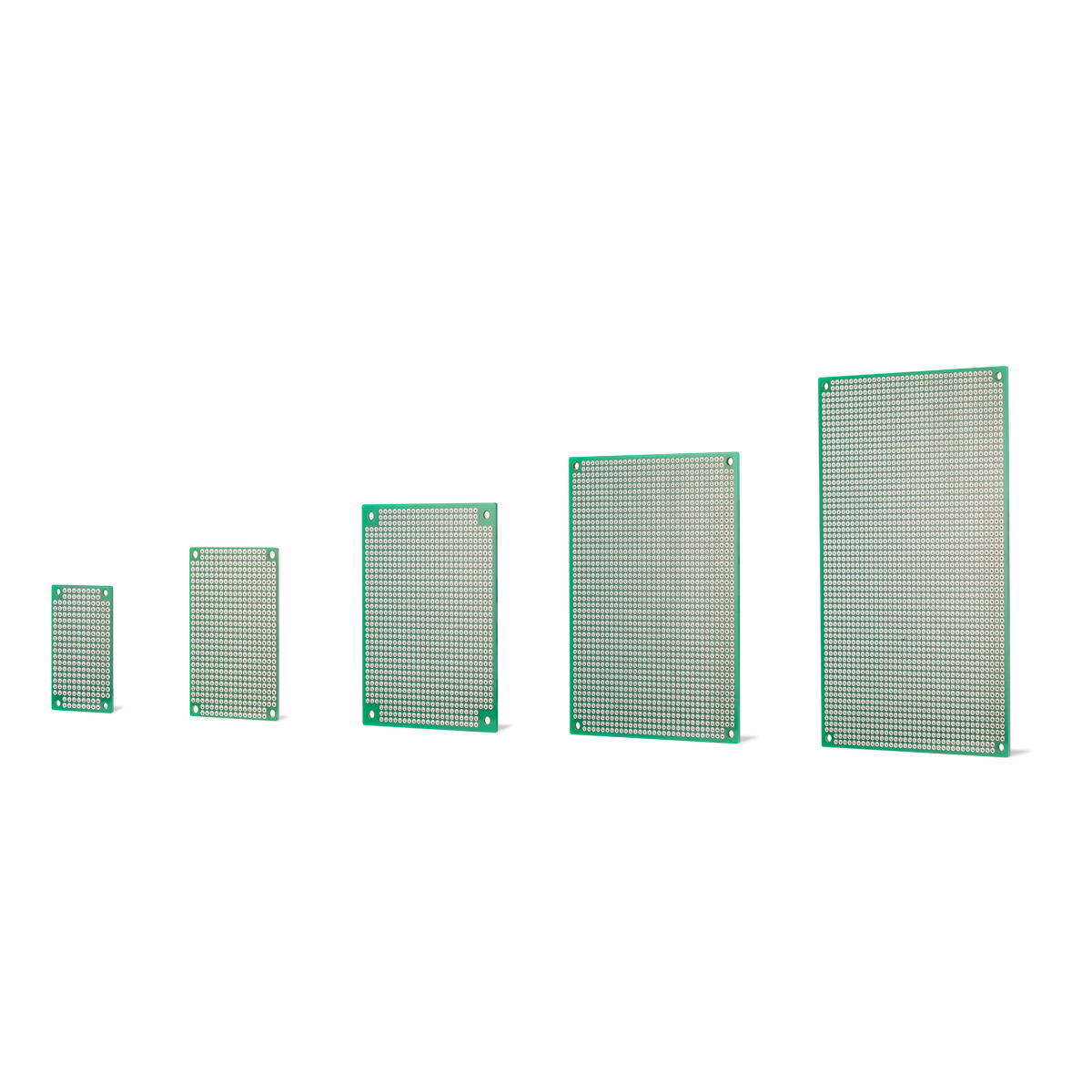 PCB型ユニバーサル基板(ガラスエポキシ 32×73mm)【PCB32-73】