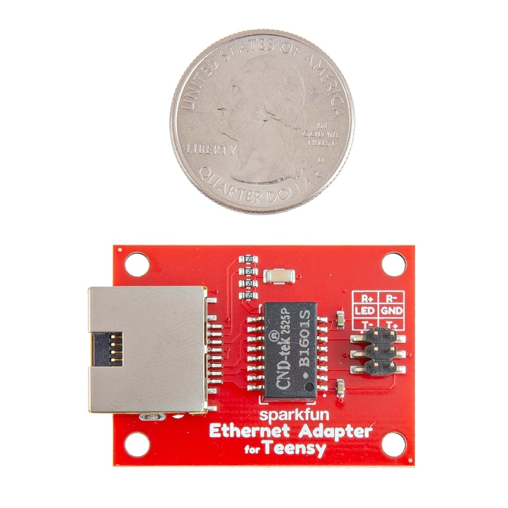 SparkFun Ethernet Adapter for Teensy【PRT-29920】