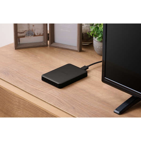 ELP-HTV 2.5インチ ポータブルHDD 2TB【ELP-HTV020UBK】