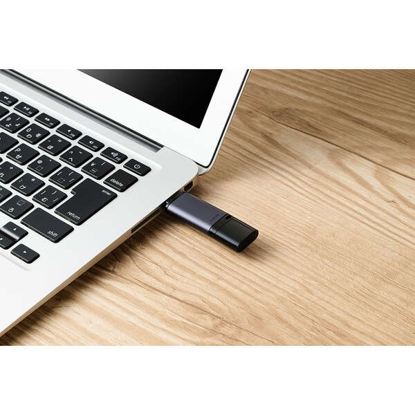 キャップ式 USB 5Gbps USBメモリ【MF-RCU3064GBK】