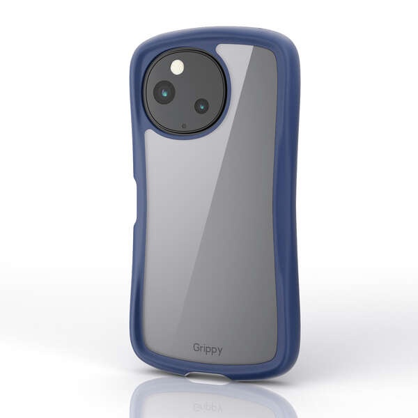 AQUOS sense10/9 Grippy ハイブリッドケース フレームカラー ストラップホールシート付【PM-S253GRPFCNV】