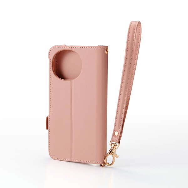 AQUOS sense10/9 手帳型ケース 磁石付 耐衝撃 ハンドストラップ付【PM-S253PLFY4PN】