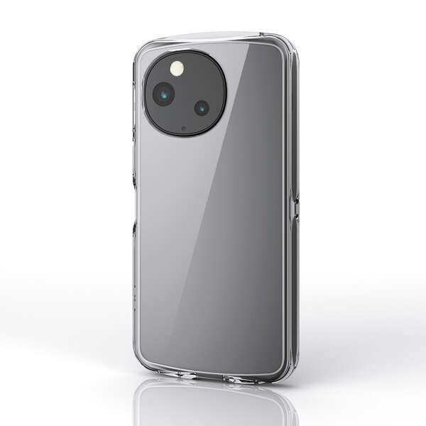 AQUOS sense10/9 TOUGH SLIM LITE ケース オールクリア ストラップホールシート付【PM-S253TSLACR】