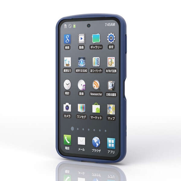 AQUOS sense10/9 TOUGH SLIM LITE ケース フレームカラー ストラップホールシート付【PM-S253TSLFCNV】