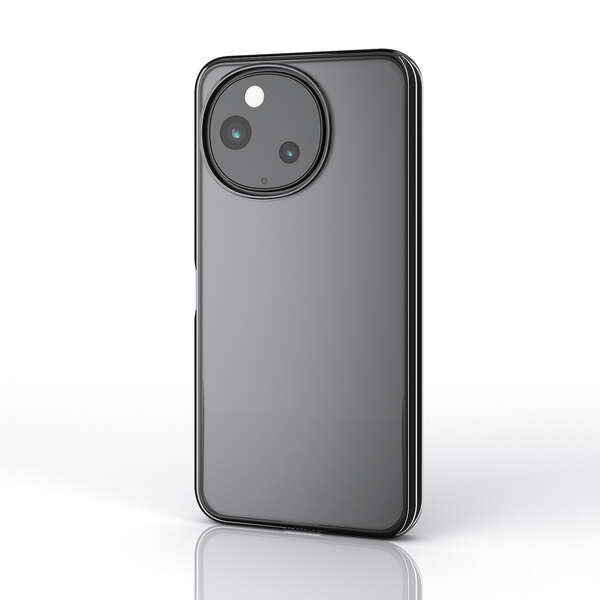 AQUOS sense10/9 ソフトケース サイドメタリック【PM-S253UCTMBK】