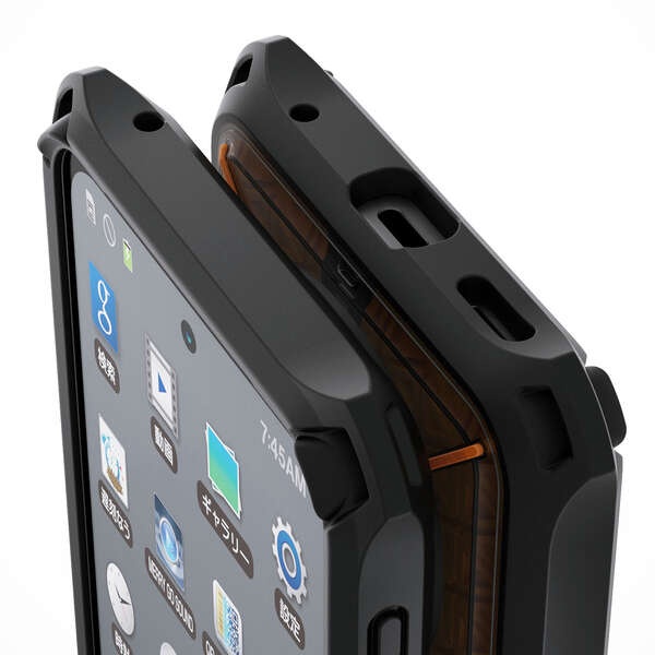 AQUOS sense10/9 ZEROSHOCK ケース D3O【PM-S253ZEROD3BK】