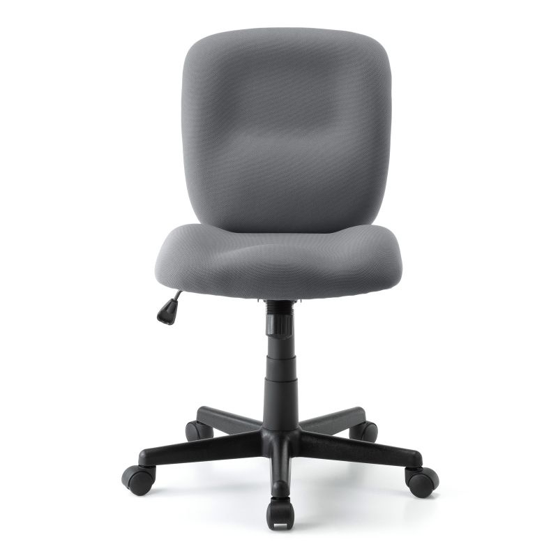 オフィスチェア（防傷/防汚生地・ロッキング・グレー）【SNC-T167GY】