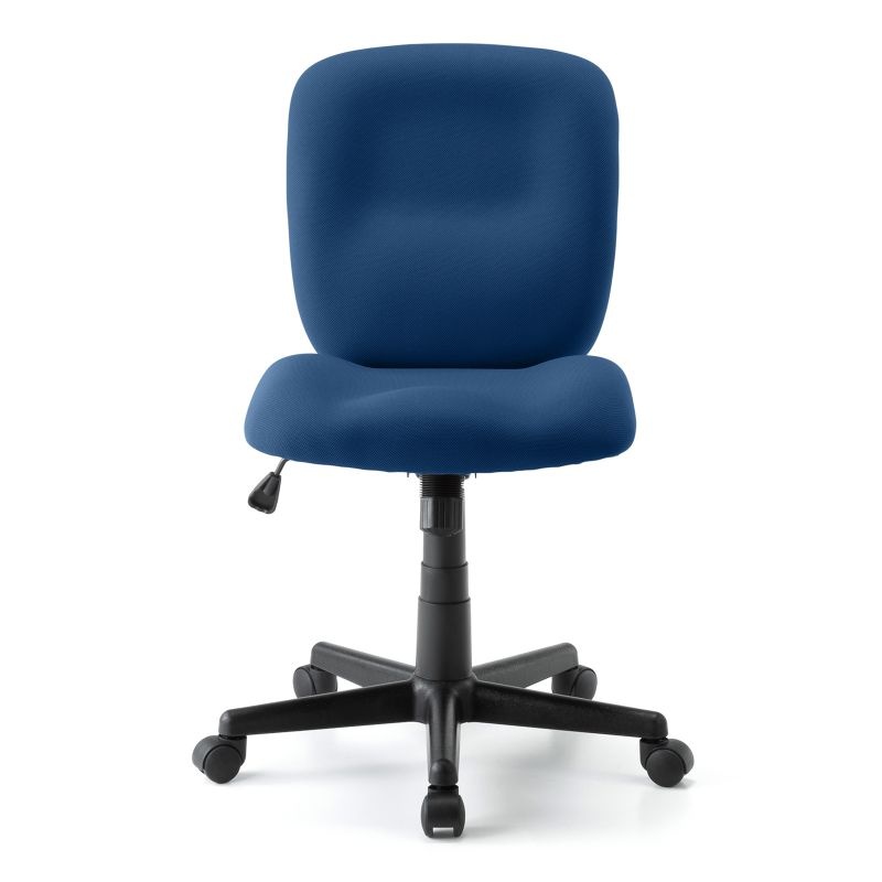 オフィスチェア（防傷/防汚生地・ロッキング・ネイビー）【SNC-T167NV】