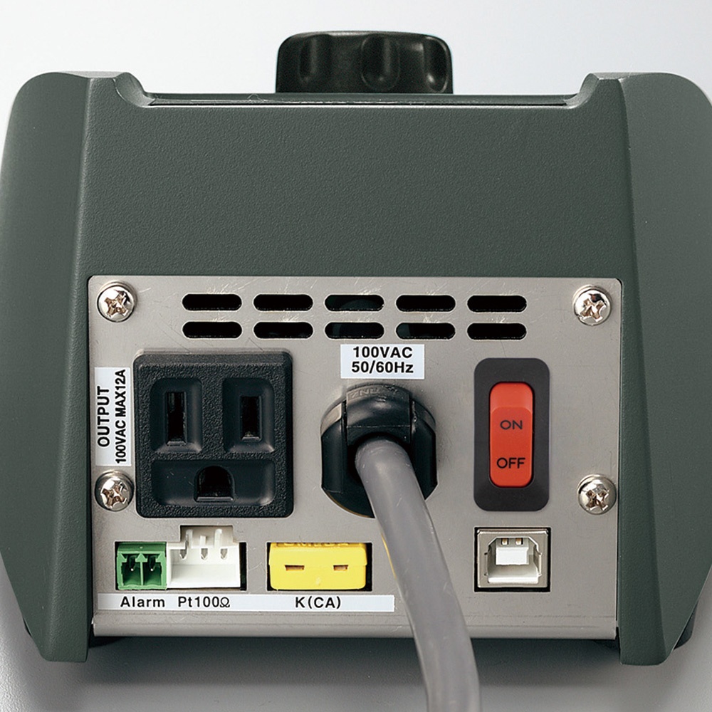 デジタル温度調節器 プログラム機能付(専用ソフト標準装備)【1-4597-33】