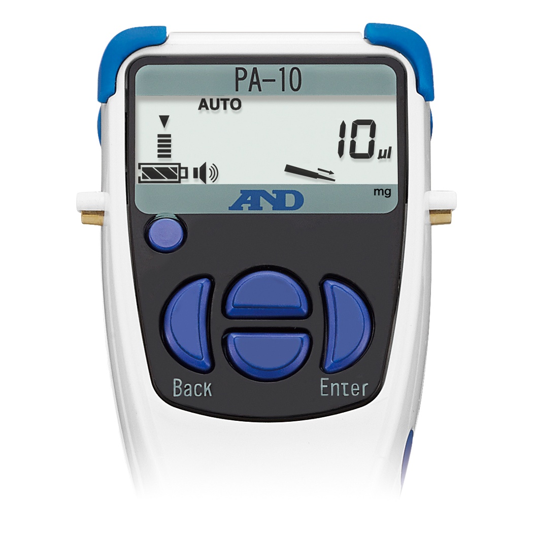 電動マイクロピペット 容量範囲:10μL【PA-10】