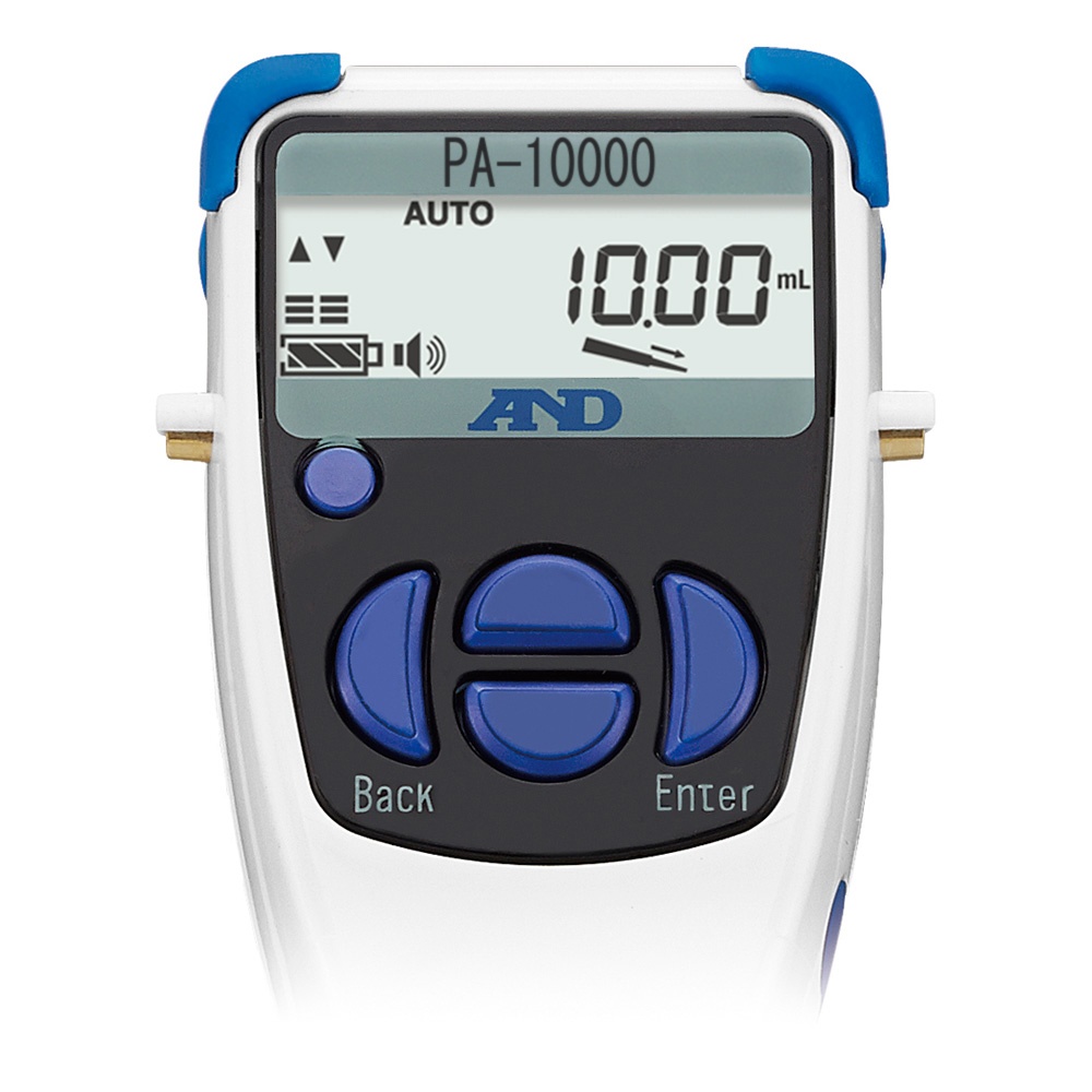 電動ピペット 容量範囲:10mL (一般校正書類付・校正ポイント:3点)【PA10000-00A00】