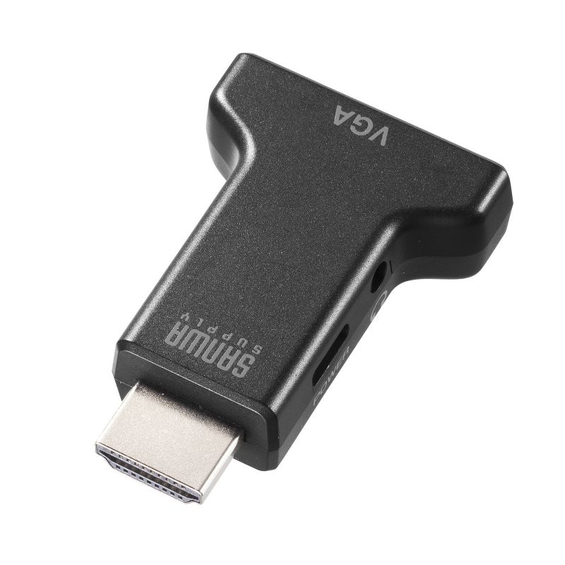 HDMI-VGA変換アダプタ(オーディオ出力付き)【AD-HD33VGA】