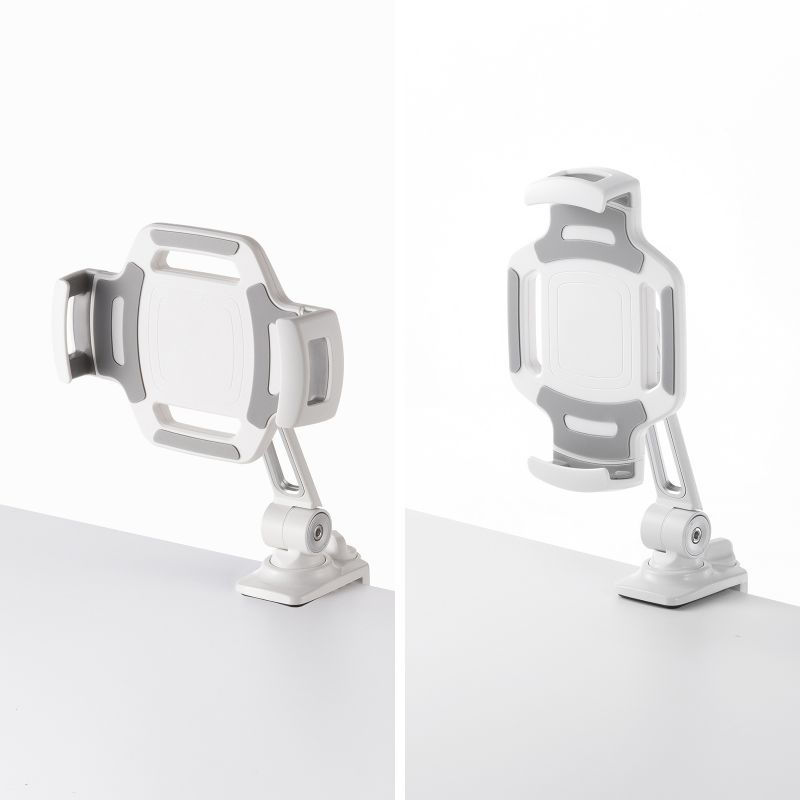 タブレット用クランプアームホルダー(ホワイト)【PDA-STN92W】