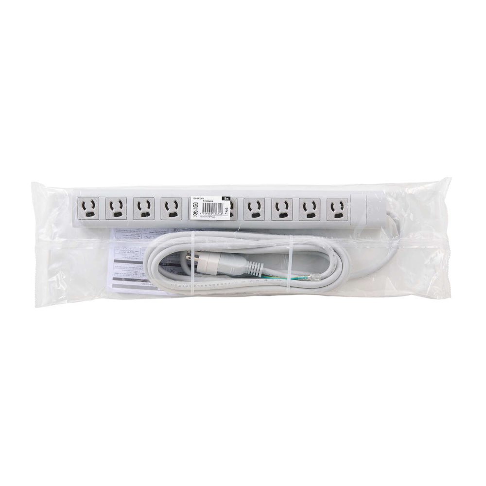 3ピン抜け止め10口タップ【T-Y135NDA】