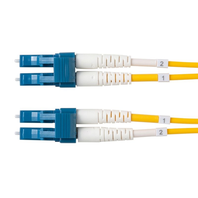 メガネ型光ファイバケーブル(シングル9μm、LC×2-LC×2、5m)【HKB-MOS2LCLC-05】