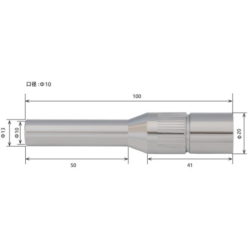 TOKIN CO2溶接用ノズル N細径ロングノズル【001004】
