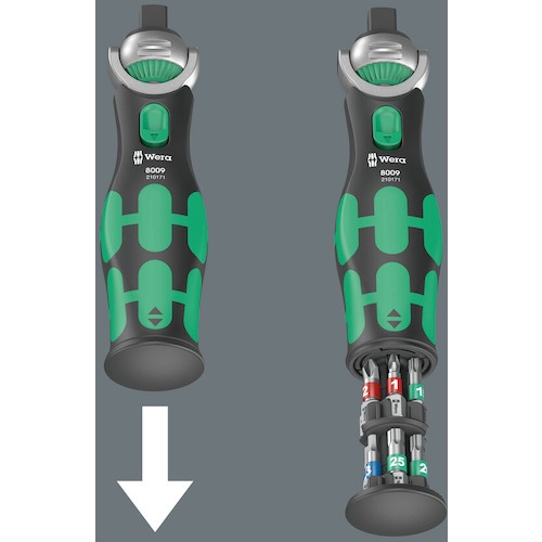 Wera 8009 サイクロップポケットセット1 インチサイズ【004282】