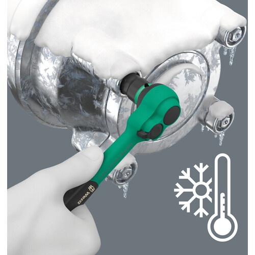 Wera 8100SB 13 サイクロップ コンフォートラチェットセット 反転レバー 9.5ミリ、インチサイズ【005531】
