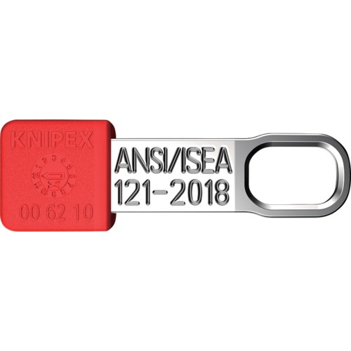 KNIPEX テザーツール 落下防止クリップ(10ピース入り)【0062-10TR】