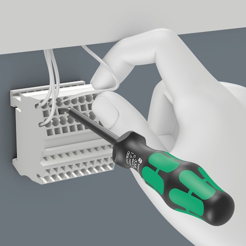 Wera 338 端子ブロック用引き抜き工具(スプリング接続用)先端0.6×3.5【008102】