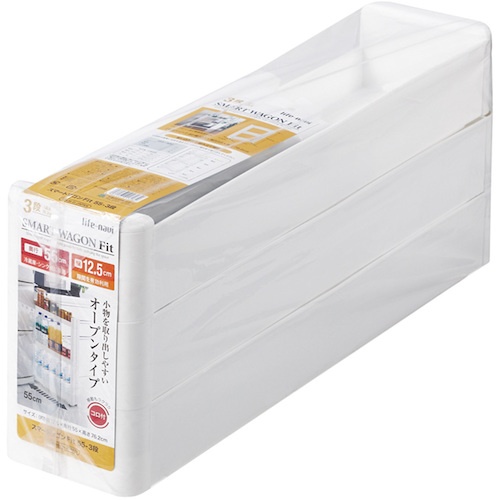 不動技研 スマートワゴンFit 55-3段 W F2546【013282】