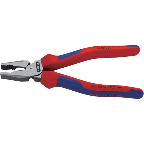 KNIPEX 強力型ペンチ コンフォートハンドル 200mm (SB店頭展示パッケージ仕様)【0202-200SB】