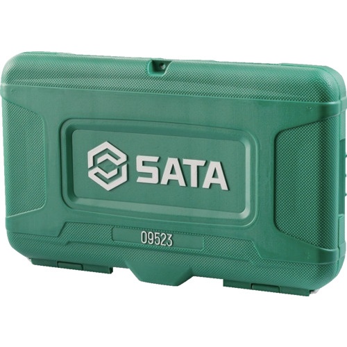 SATA 6角ソケットレンチセット 差込角9.5mm(14点)【09523】