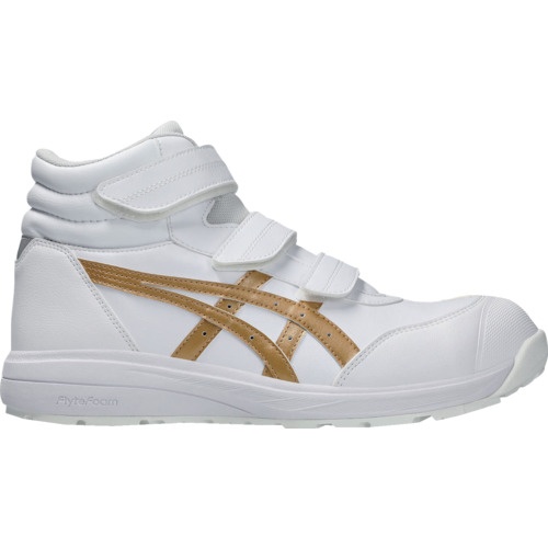 ASICS ウィンジョブ CP312 ホワイト×ピュアゴールド 27.0cm【1273A111.100-27.0】
