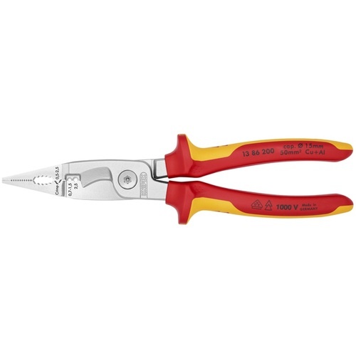 KNIPEX 絶縁エレクトロプライヤー (SB店頭展示パッケージ仕様)【1386-200SB】