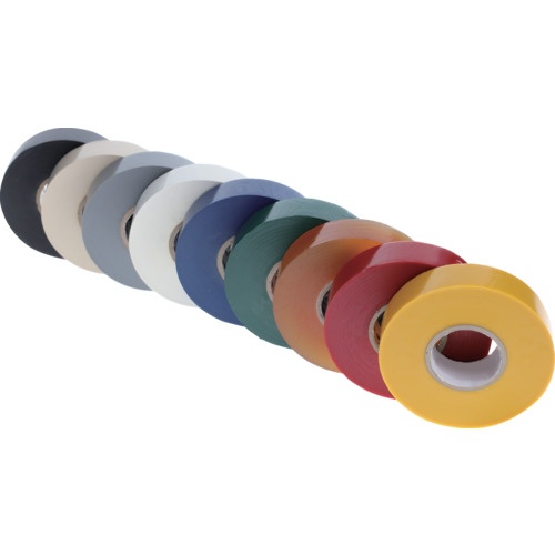 3M Temflex(テムフレックス) ビニールテープ 180 ブラック 19mm x 20m 10巻入り【180-BLA-20-10P】